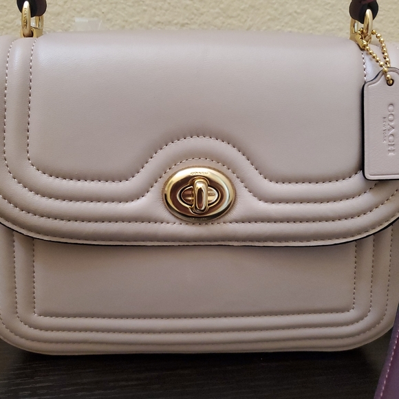 Coach Bags Coach Marlie Top Handle Satchel In Colorblock Border